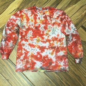 Men’s Tye dye long sleeve shirt